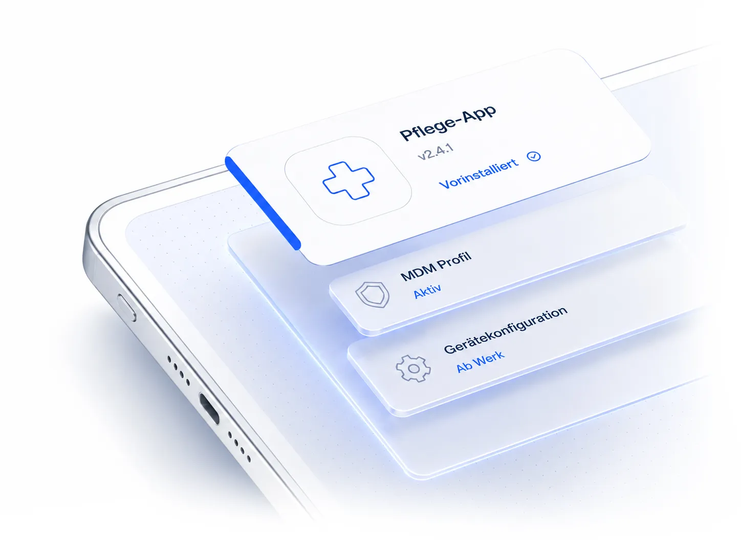 Pflegesoftware & Apps — Illustration