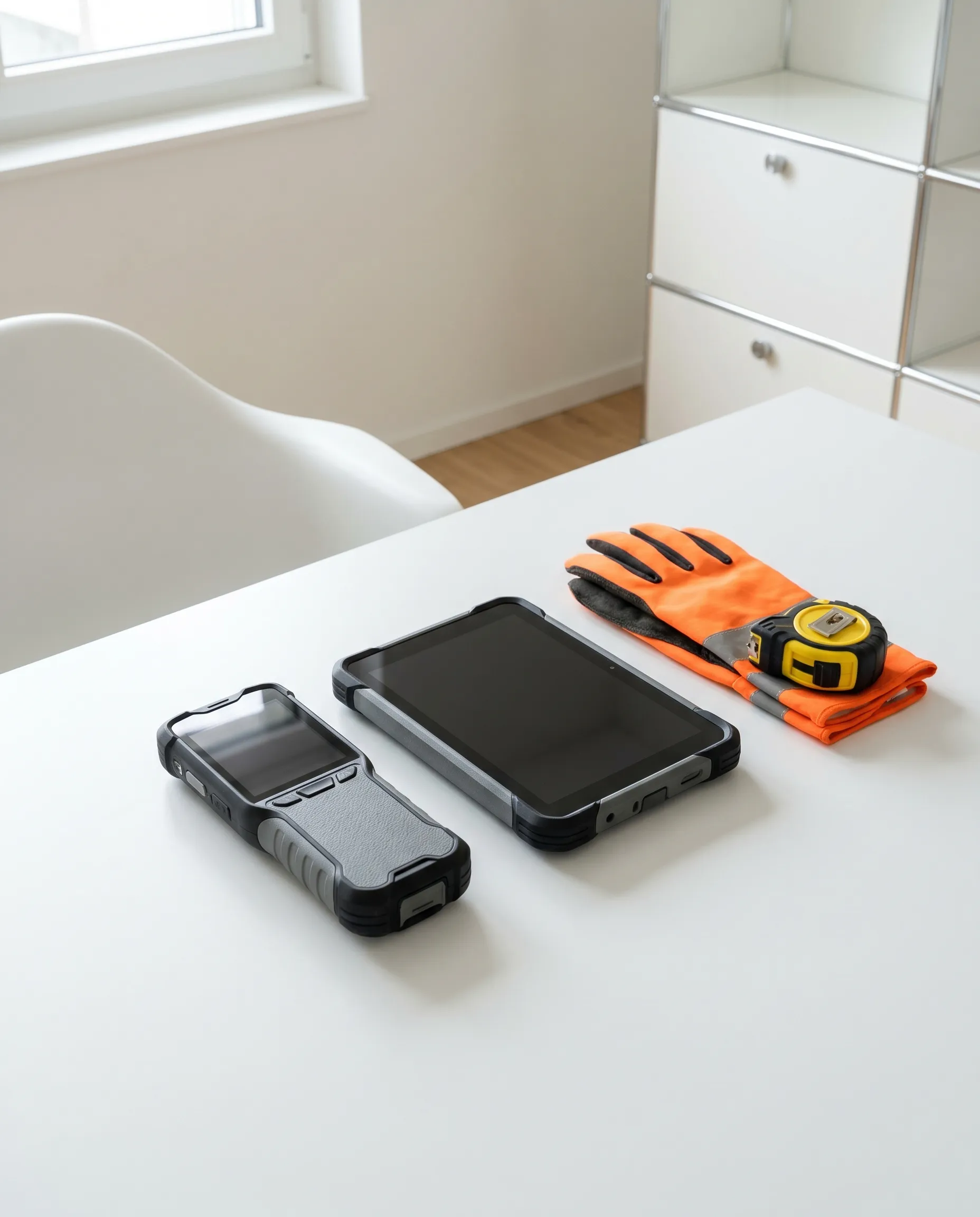 Rugged Smartphone und Tablet im Bau- und Logistik-Einsatz