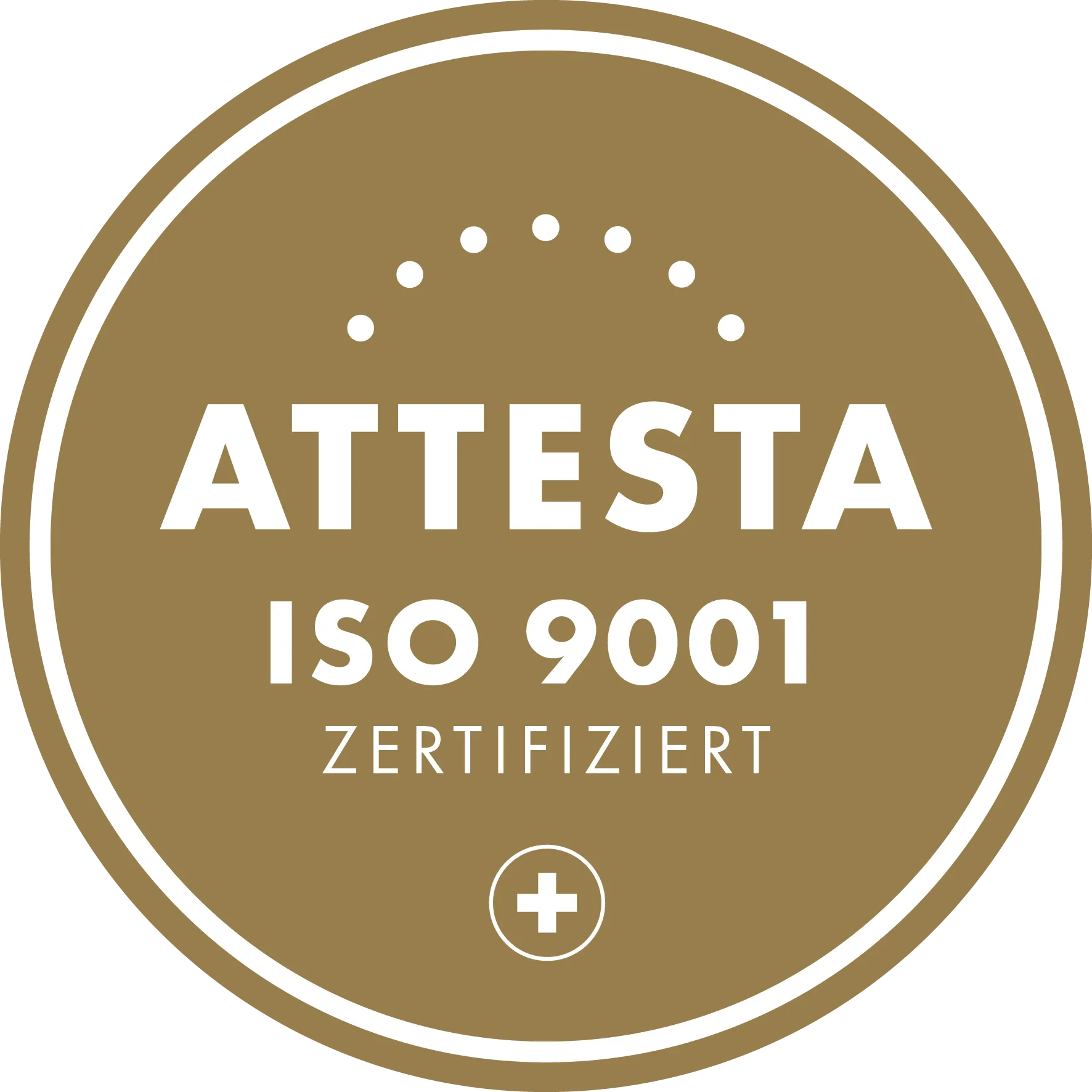 ATTESTA ISO 9001 zertifiziert